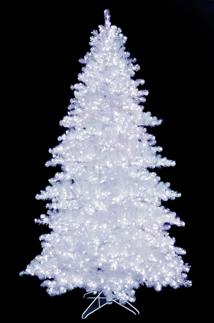 White Iridescent Christmas Tree – Peace of Mind Designs