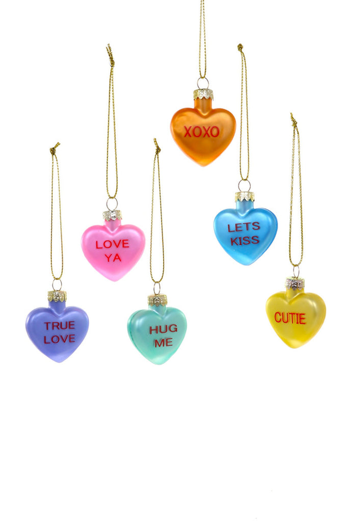 Easter and spring felt heart ornaments — The Ornament Boutique