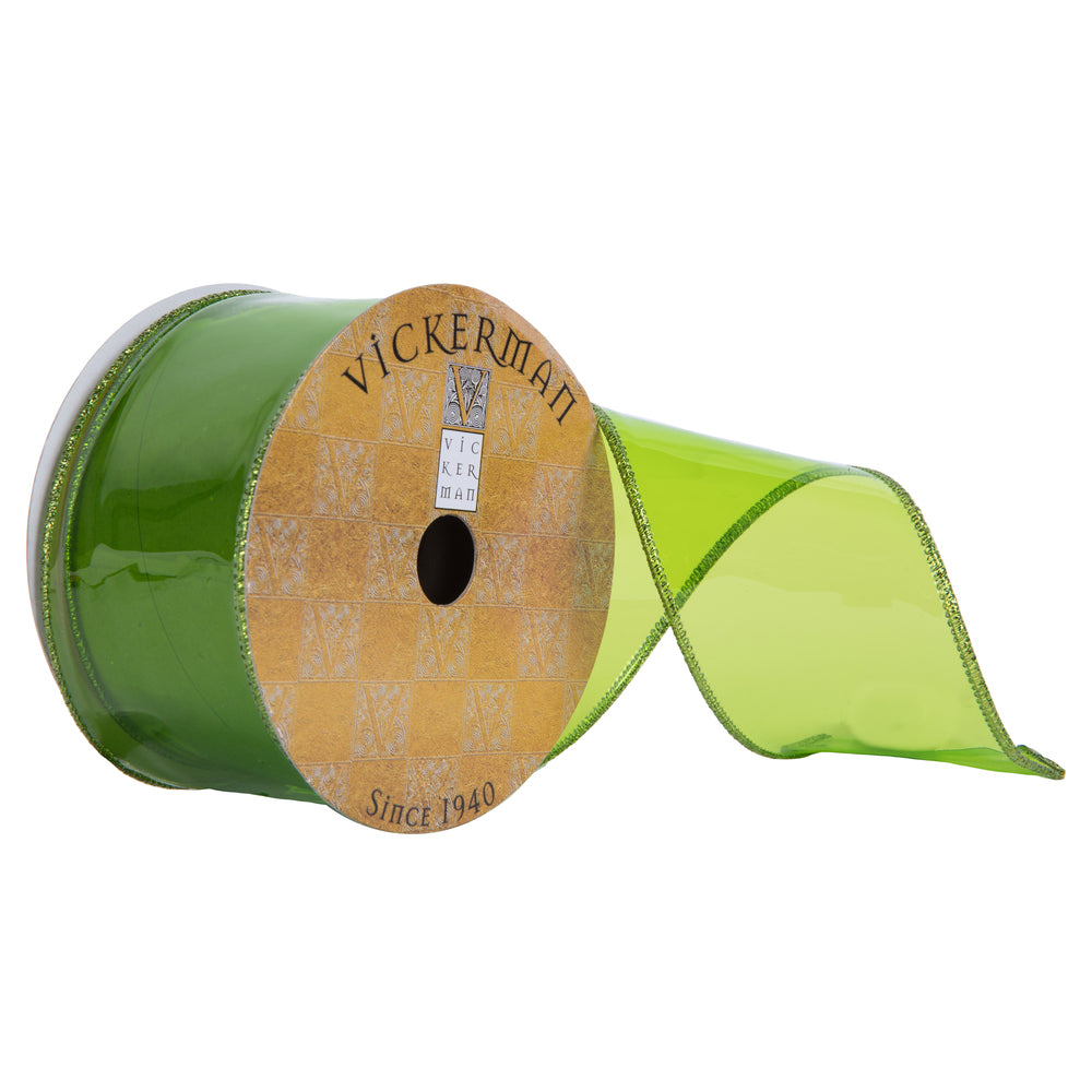 Lime Green Transparent Ribbon – Peace of Mind Designs